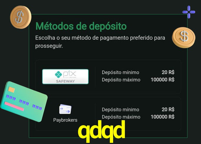 O cassino qdqd oferece uma grande variedade de métodos de pagamento
